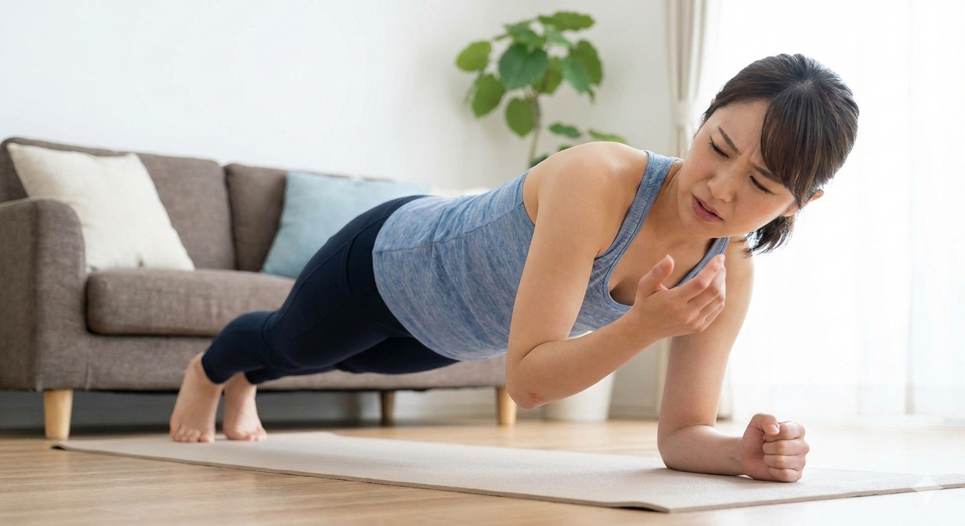 プランクで肘が痛い理由とは？改善への手がかりを幅広く調査！