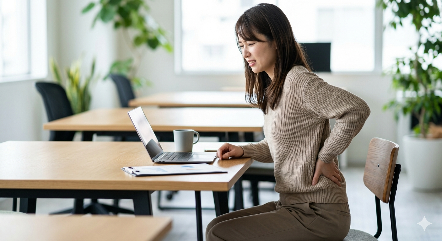 尾てい骨骨折で仕事はどうなる？症状から職場復帰までの情報を幅広く調査！