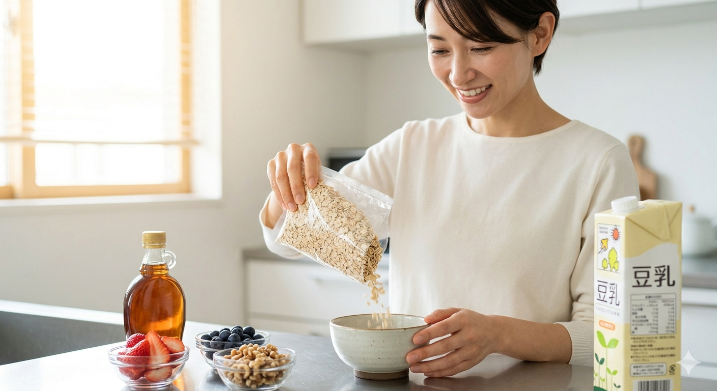 オートミールはそのまま食べられる？オートミール　そのままの食べ方を幅広く調査！