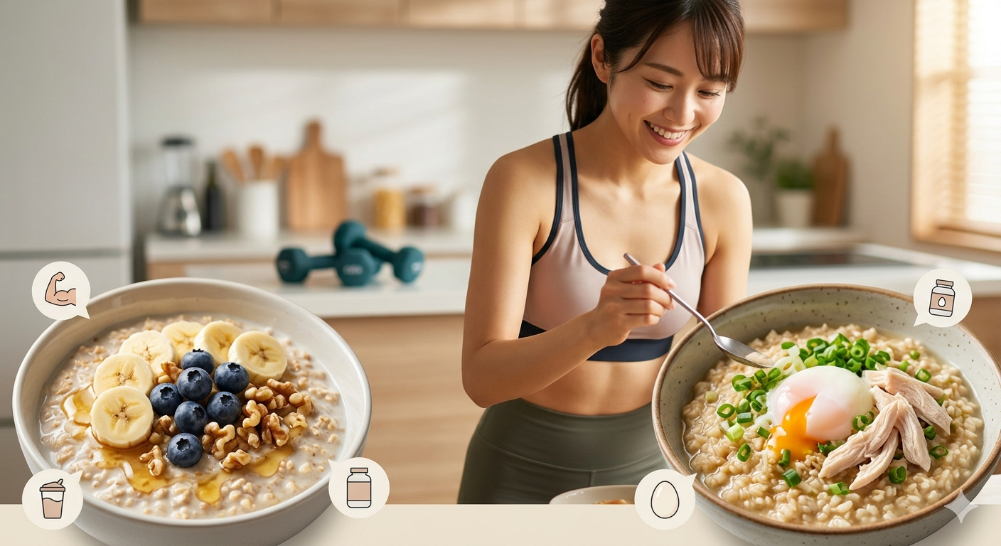 オートミールは筋トレに最適？その理由と活用法を幅広く調査！