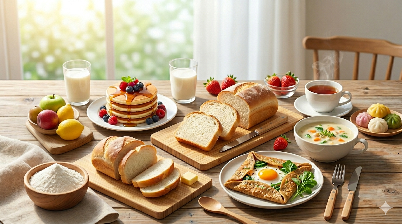 朝食に新定番？米粉を朝ごはんに取り入れるメリットやおすすめレシピを幅広く調査！